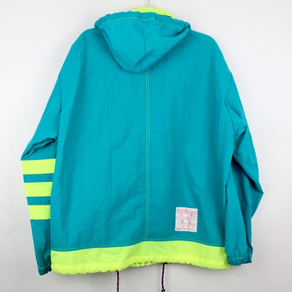 Vtg Boat Works Windbreaker Jacket Medium - Picture 4 of 8